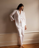 Fiona Pants - Stone Washed White