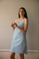 Fiona Camisole Long - Vintage Blue