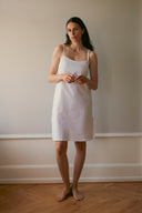 Fiona Camisole Long - Stone Washed White