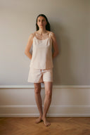 Gertrud Shorts - Stone Washed Peach