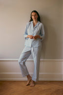 Fiona Pants - Vintage Striped Blue