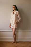 Fiona Shorts - Stone Washed Peach