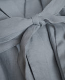 Julia Housecoat - Light Grey Linen