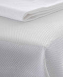 Damask Napkin - Piquet White