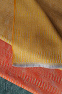 Throw - Herringbone Ochre
