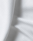 Bolette Nightdress - Sateen White Pinstriped