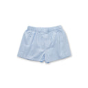 Axel Boxershorts - Cotton Sateen Light Blue Fine Striped