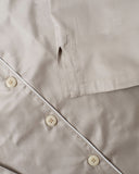 Fiona Shirt - Sateen Light Grey