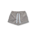 Fiona Shorts - Sateen Light Grey