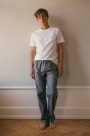 George Pants - Stone Washed Dark Grey