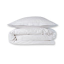 Cotton Sateen White Square
