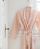 Julia Housecoat - Dusty Rose Linen