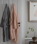 Julia Housecoat - Light Grey Linen