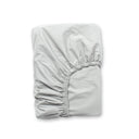 Fitted Sheet - Stone Washed Light Grey