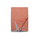 Throw - Herringbone Burnt Orange