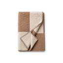 Throw - Square Bordeaux & Sand