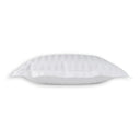 Cotton Sateen White Wide Striped - Pillowcase