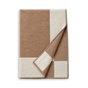 Throw - Square Bordeaux & Sand