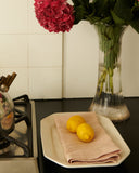 Tea Towel Dusty Rose - Linen By Geismars