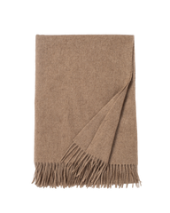 Cashmere Throw - Sand