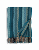 Throw - Striped Petroleum