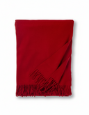 Cashmere Throw - Red/Rust