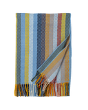 Throw - Striped Blue