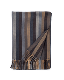 Throw - Striped Grey