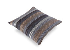 Sofapude - Stribet Grå
