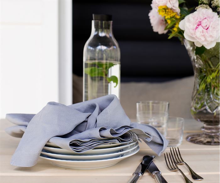 Light Gray Cloth Napkins – My Kitchen Linens