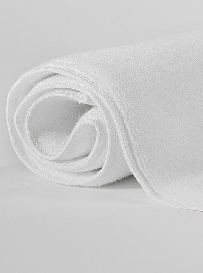 Luxury terry cotton bath mats 